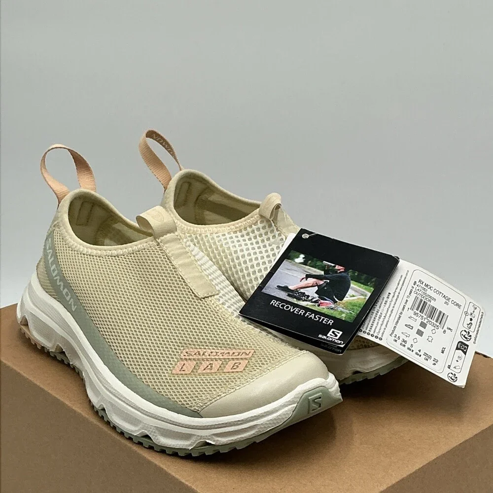 Salomon RX MOC 3.0 L47155200 Sneakers Unisex US M4/W5 Vanilla Ice Shoes Eby4454